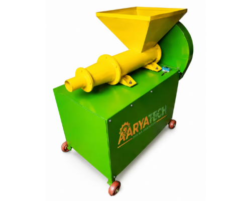 Cow Dung  Machine